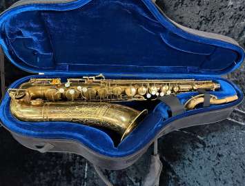 Vintage Original Lacquer Buescher Aristocrat Tenor Saxophone, Serial #278431